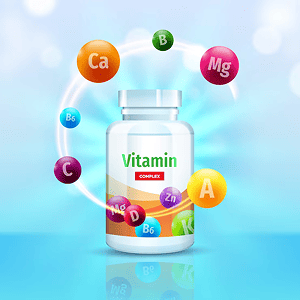 vitamins bottle
